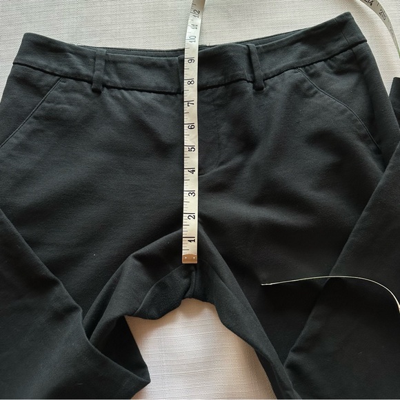 🆕 Merona Black Ankle Length Stretch Dress Pants Size 6 - Picture 12 of 15
